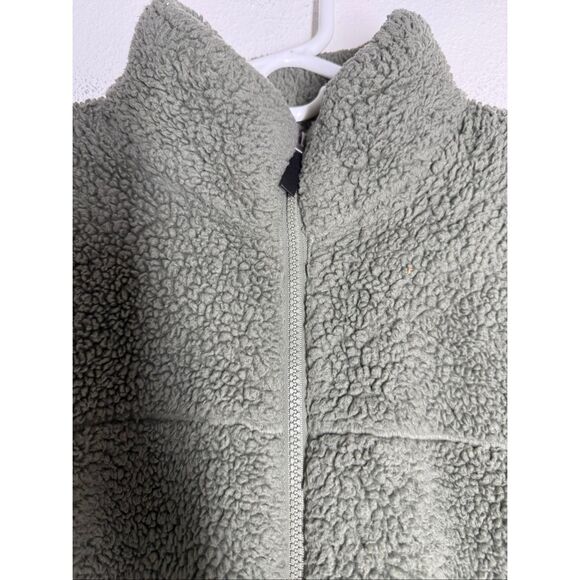 Free Country Women’s Alpine Design Sherpa Teddy Jacket Full Zip Pockets Size M - Picture 3 of 9